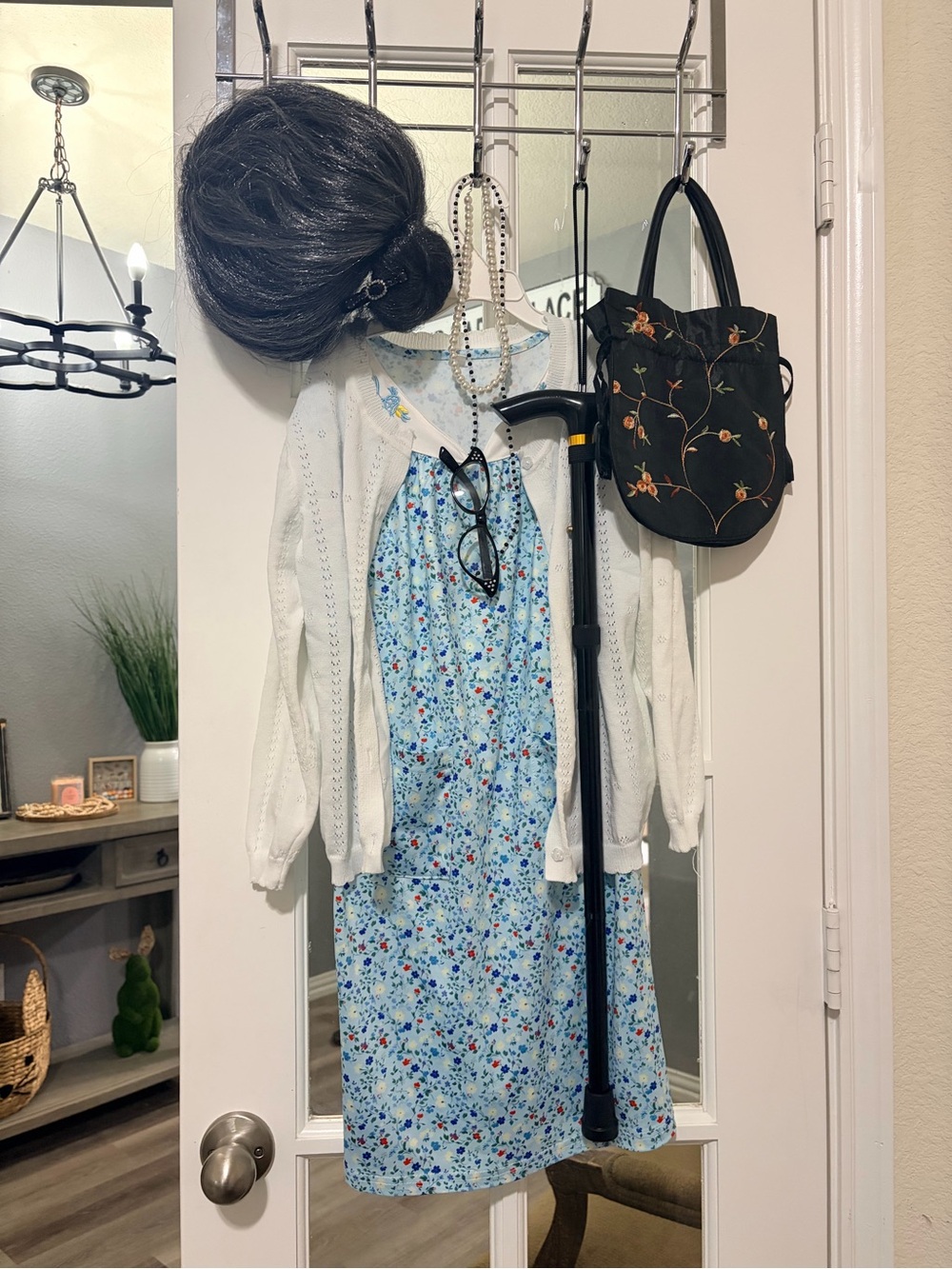 Kids Old Lady Costume